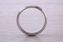 Load image into Gallery viewer, Sterling Silver 6 mm Wide Fashioned Band