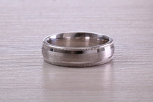 Load image into Gallery viewer, Sterling Silver 6 mm Wide Fashioned Band