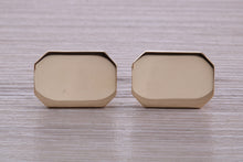 Load image into Gallery viewer, Solid and Heavy Gold Cufflinks