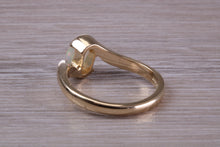 Load image into Gallery viewer, Oval cut Natural Opal set Yellow Gold Ring