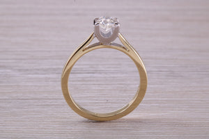 0.40 carat Diamond set 18ct Yellow and White Gold Solitaire