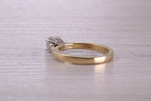 Load image into Gallery viewer, 0.40 carat Diamond set 18ct Yellow and White Gold Solitaire