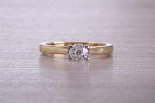 Load image into Gallery viewer, 0.40 carat Diamond set 18ct Yellow and White Gold Solitaire