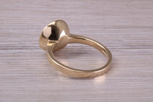 Load image into Gallery viewer, Beautiful Fiery Natural Opal and Diamonds set Gold Ring