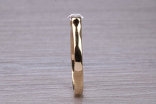 Load image into Gallery viewer, Half carat Oval cut Certified Natural Diamond set 18ct Yellow Gold Solitaire