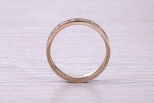 Load image into Gallery viewer, 4 mm Wide Two Tone 9ct White and Yellow Gold Wedding Band