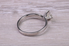 Load image into Gallery viewer, 1.47 Carat Natural Round cut Diamond set Platinum Solitaire