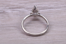 Load image into Gallery viewer, Marquise cut One carat Moissanite Diamond Solitaire set in Platinum