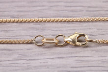 Load image into Gallery viewer, Quarter carat Simple Diamond Solitaire set Yellow Gold Necklace, F VS Graded Natural Diamond, British Hallmarked, Choice of Chain Lengths